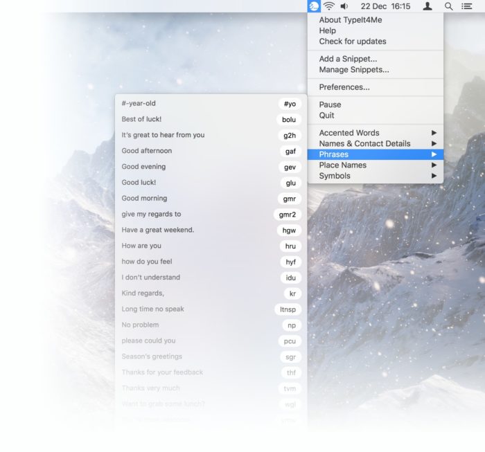 free text expander for mac